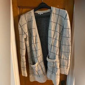 Long madewell cream cardigan